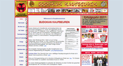 Desktop Screenshot of karate-kaufbeuren.de